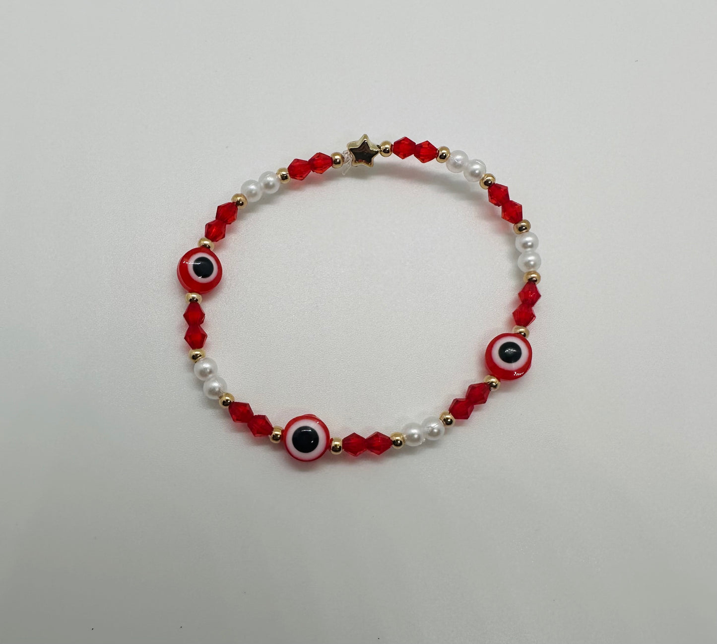 "COURAGE" Evil Eye Bracelet