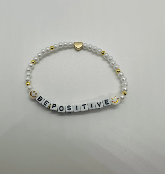 "BE POSTIVE" Bracelet