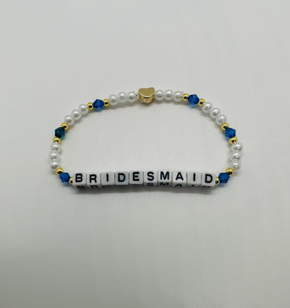 "BRIDESMAID" Bracelet