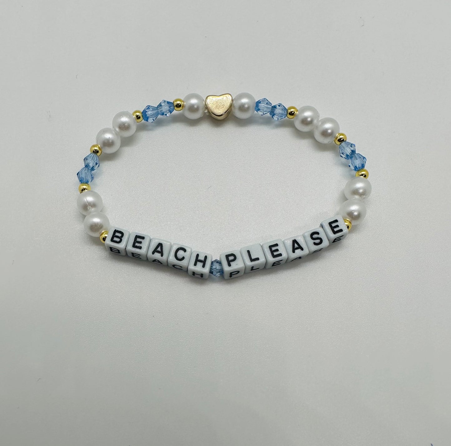 "BEACH PLEASE" Braclet