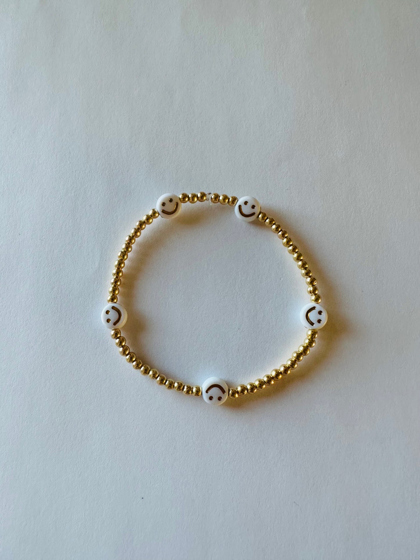 "GOLD SMILEY" Bracelet